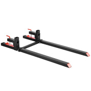 Pallet Forks, 907 kg Clamp on Pallet Forks, 149 cm Total Length Heavy-Duty Tractor Fork with Adjustable V952-TPHCKDJK60INVJ53T001V0