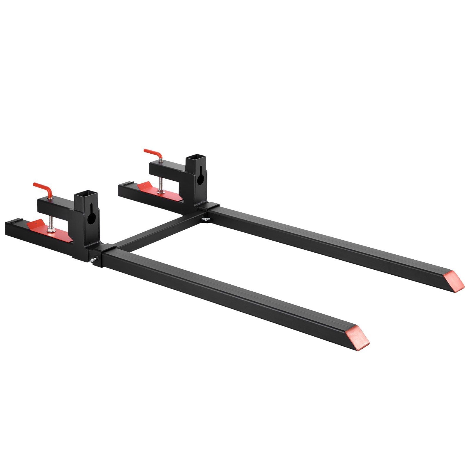 Pallet Forks, 907 kg Clamp on Pallet Forks, 149 cm Total Length Heavy-Duty Tractor Fork with Adjustable V952-TPHCKDJK60INVJ53T001V0