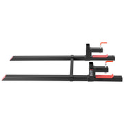 Pallet Forks, 907 kg Clamp on Pallet Forks, 149 cm Total Length Heavy-Duty Tractor Fork with Adjustable V952-TPHCKDJK60INVJ53T001V0