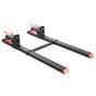 Pallet Forks, 1814 kg Clamp on Pallet Forks, 149 cm Total Length Heavy-Duty Tractor Fork with Adjustable V952-TPHCKDJK60INXOZ1G001V0