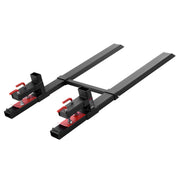 Pallet Forks, 1814 kg Clamp on Pallet Forks, 149 cm Total Length Heavy-Duty Tractor Fork with Adjustable V952-TPHCKDJK60INXOZ1G001V0