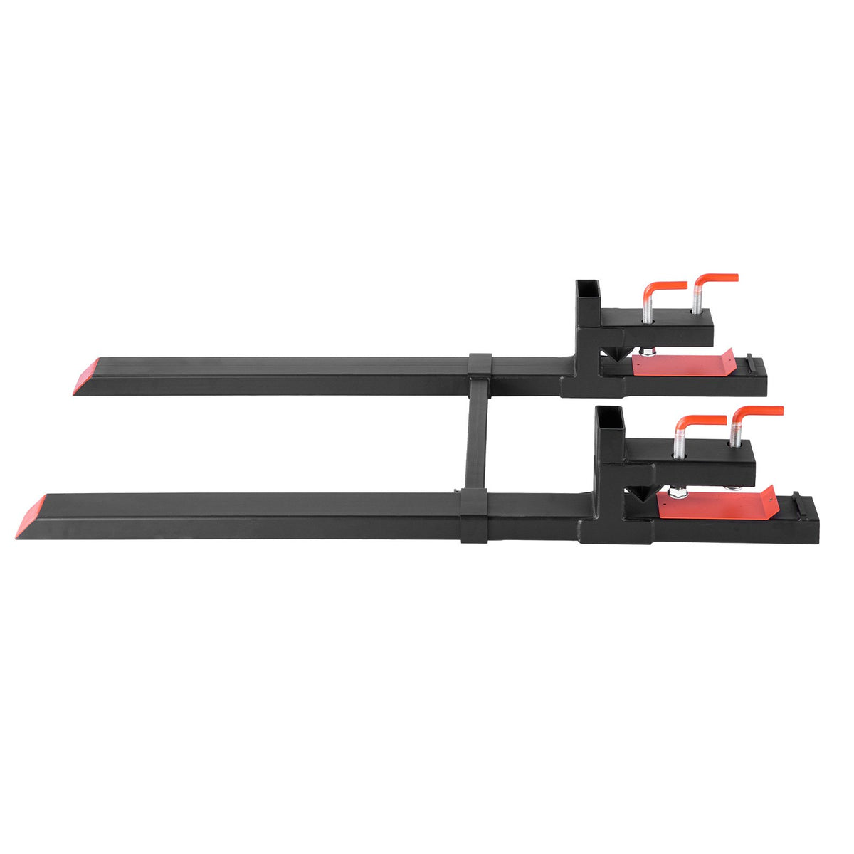 Pallet Forks, 1814 kg Clamp on Pallet Forks, 149 cm Total Length Heavy-Duty Tractor Fork with Adjustable V952-TPHCKDJK60INXOZ1G001V0