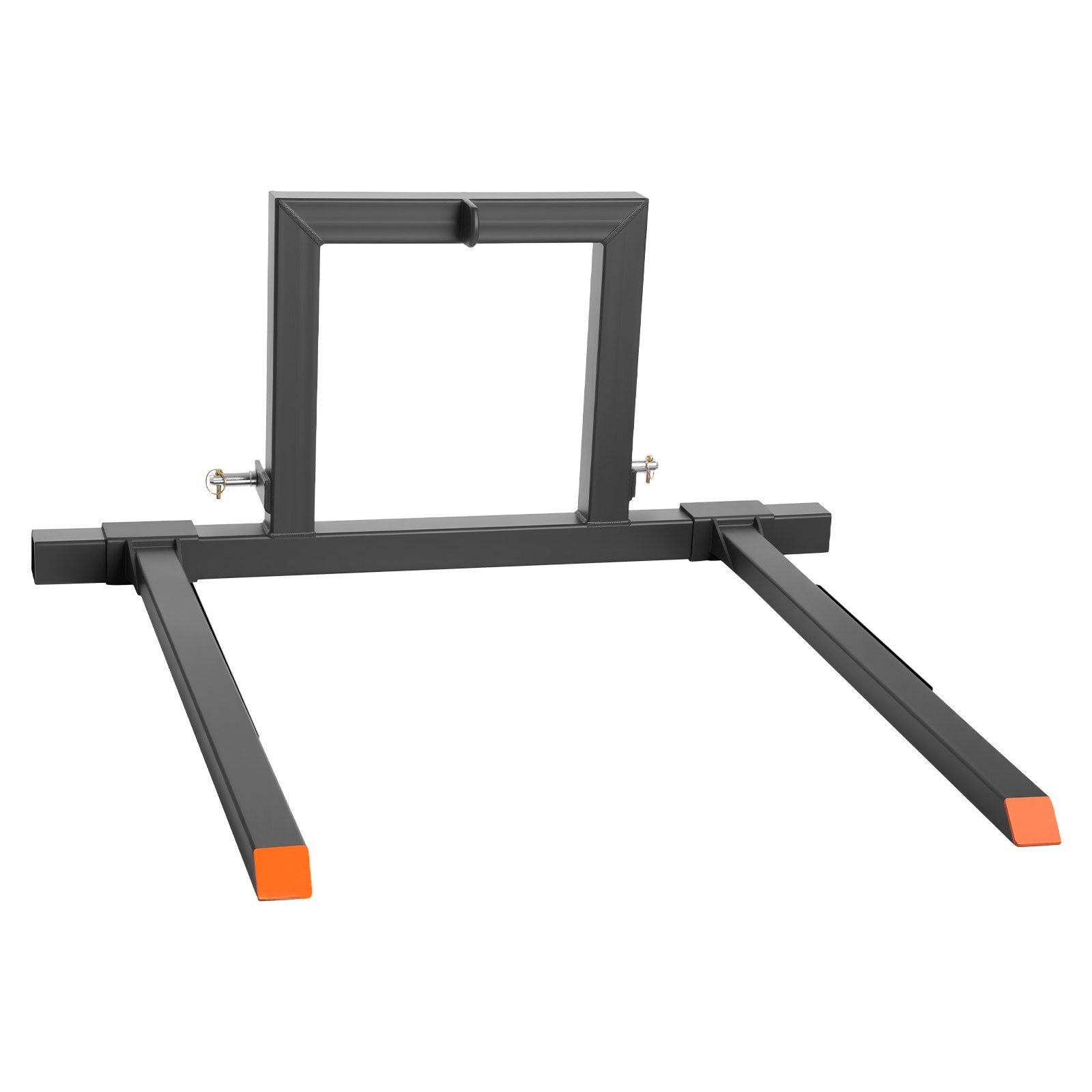 3 Point Hitch Pallet Forks, 680 kg Clamp on Pallet Forks, 128 cm Total Length Heavy-Duty Tractor Fork with V952-TPHCSDSK50IN3AS0W001V0
