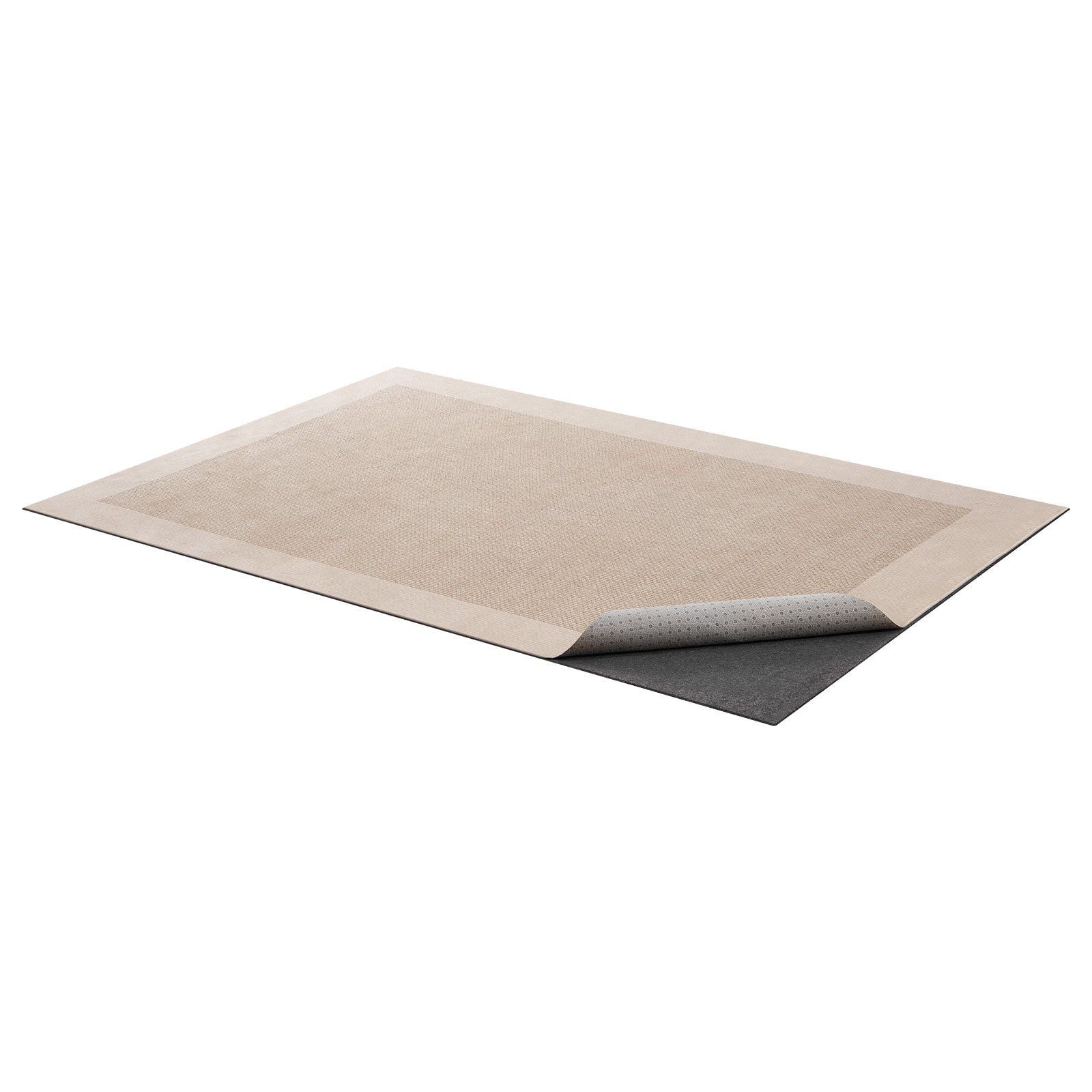Rug Pad 1.52 x 2.13 m, Non-slip Carpet Area Pad, Rug Mat Padding with Dual Surface Felt Cushion & Rubber V952-TPRDTD57FT01YBLT2001V0