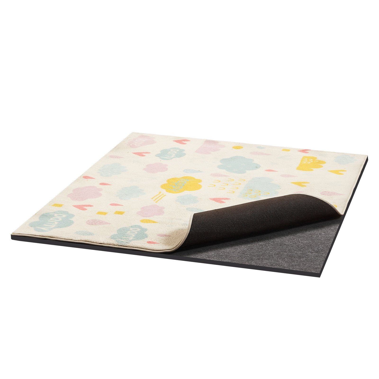 Rug Pad 2.44 x 1.52 m, Non-slip Carpet Area Pad, Rug Mat Padding with Dual Surface Felt Cushion & Rubber V952-TPRDTD85FT02Q78V1001V0