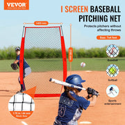 I Screen Baseball for Batting Cage, 7x4 ft Baseball & Softball Safety Screen, Body Protector Portable Batting V952-TSBHWIXQX74YMKWF6V0