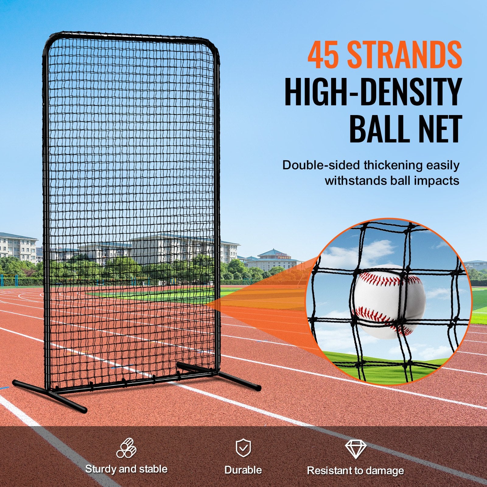 I Screen Baseball for Batting Cage, 7x4 ft Baseball Softball Safety Screen, Body Protector Portable Batting V952-TSBHWIXZX74YWVVBYV0