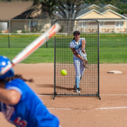 I Screen Baseball for Batting Cage, 7x4 ft Baseball Softball Safety Screen, Body Protector Portable Batting V952-TSBHWIXZX74YWVVBYV0