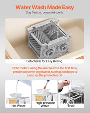 Electric Meat Cutter Machine 850W Commercial Meat Slicer Cutting Machine V952-TSBXGQPJYSBXVZ50UV3