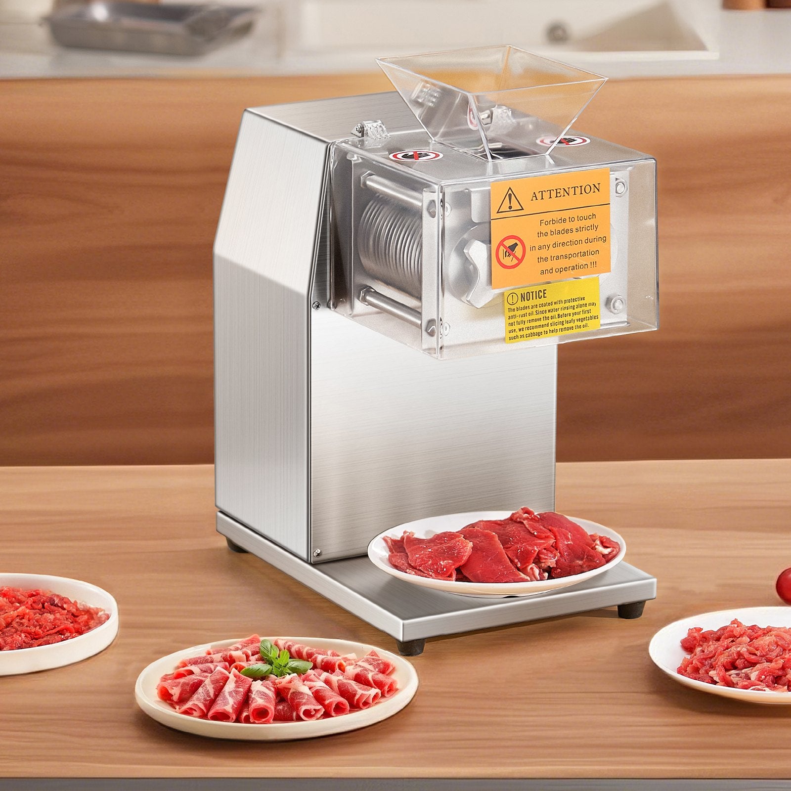 Electric Meat Cutter Machine 850W Commercial Meat Slicer Cutting Machine V952-TSBXGQPJYSBXVZ50UV3