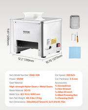Electric Meat Cutter Machine 550W Commercial Meat Slicer Cutting Machine V952-TSBXGQPJYSBXZDJ9FV3