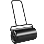Lawn Roller, 13 Gallon 24Inch Sand/Water Filled Yard Roller, Steel Sod Roller with Easy-turn Plug and V952-TSCPGL13JL24TUFI8V0