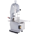 Commercial Electric Meat Bandsaw, 1100W Stainless Steel Countertop Bone Sawing Machine, Workbeach 19.3" x V952-TSJGJ1100W420AHCPV3