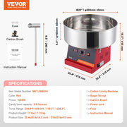 Electric Cotton Candy Machine, 1000W Candy Floss Maker, Commercial Cotton Candy Machine with Stainless Steel V952-TSMHTJHSWGXM8E4PNV3