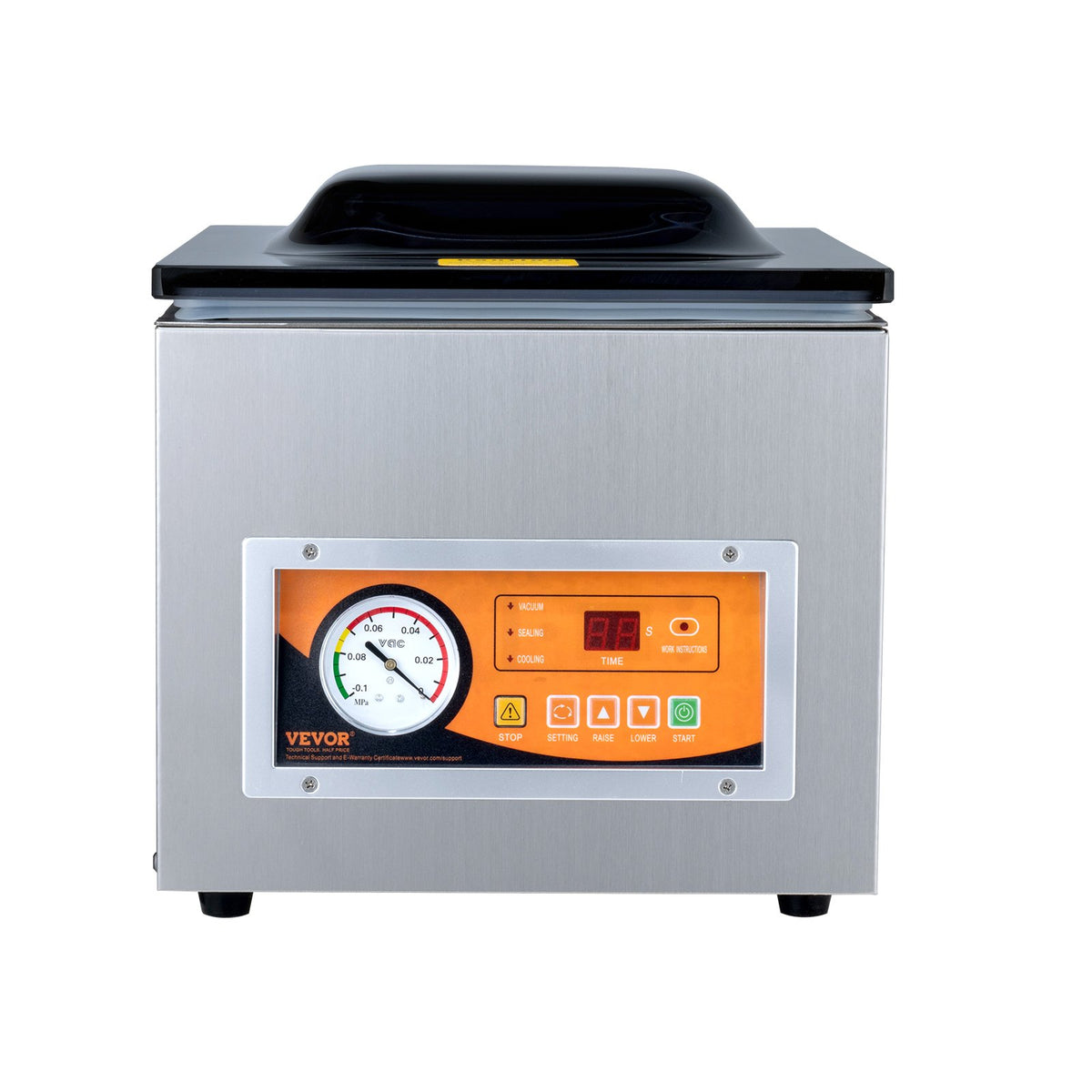 Chamber Vacuum Sealer, 260W Sealing Power, Vacuum Packing Machine for Wet Foods, Meats, Marinades and More, V952-TSQSZKFKJTSYFHFEBV3