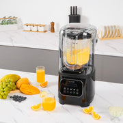 Professional Blender with Shield, Commercial Countertop Blenders, 2L Jar Blender Combo, Stainless Steel 9 V952-TSSBJ20L1600W4DTQV3