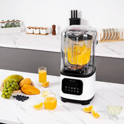 Professional Blender with Shield, Commercial Countertop Blenders, 2L Jar Blender Combo, Stainless Steel 9 V952-TSSBJ20L1600WCAX2V3
