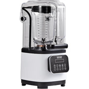 Professional Blender with Shield, Commercial Countertop Blenders, 2L Jar Blender Combo, Stainless Steel 9 V952-TSSBJ20L1600WCAX2V3