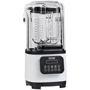 Professional Blender with Shield, Commercial Countertop Blenders, 2L Jar Blender Combo, Stainless Steel 9 V952-TSSBJ20L1600WCAX2V3