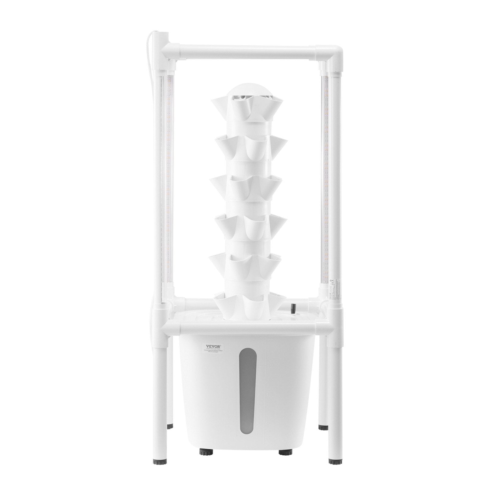 Hydroponic Growing System with Grow Light 30 Pods Hydroponic Tower Garden V952-TSSPZZXTDSZDF7SZEV3
