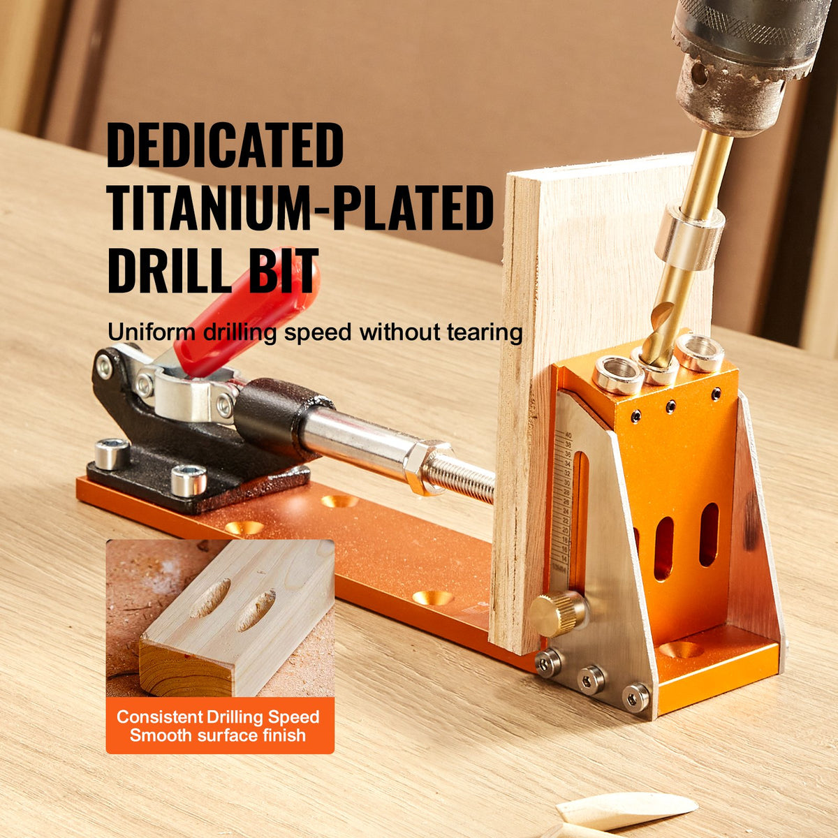 30 Pcs Pocket Hole Jig Kit, Adjustable & Easy to Use Pocket Hole Jig System with Step Drills, Wrenches, Drill V952-TSXKKJDPNHQ1N0B2PV0