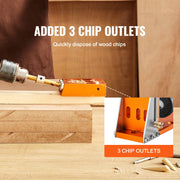 30 Pcs Pocket Hole Jig Kit, Adjustable & Easy to Use Pocket Hole Jig System with Step Drills, Wrenches, Drill V952-TSXKKJDPNHQ1N0B2PV0