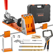 Pocket Hole Jig Kit, 34 Pcs Pocket Hole Jig System with C-clamp, Fixture, Step Drills, Wrenches, Drill Stop V952-TSXKKJPGDGJJQ2BJPV0