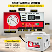 Chamber Vacuum Sealer Vacuum Packaging Machine 6.5 cbm/h Pump Rate 220V V952-TSZK6CBMH220VCECMV3