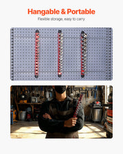 Socket Organizer Rail Set, 3PCS Metric & SAE Aluminum Socket Organizers, 1/4'', 3/8'' & 1/2'' Heavy-Duty V952-TTJGDSHH3JTC5JFN1V0