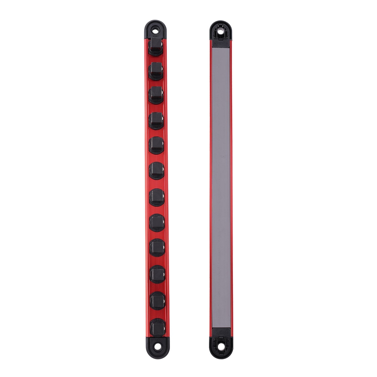 Socket Organizer Rail Set, 3PCS Metric & SAE Aluminum Socket Organizers, 1/4'', 3/8'' & 1/2'' Heavy-Duty V952-TTJGDSHH3JTC5JFN1V0