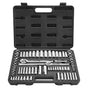 Socket Set, 69 Pieces, 9.5 & 6.4 mm Drive Socket and Ratchet Set, SAE and Metric, Deep and Standard, Mechanic V952-TTJLBSZJTTJLJ85A3001V0