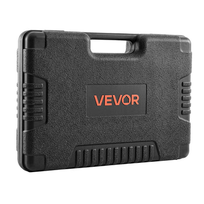 Socket Set, 69 Pieces, 9.5 & 6.4 mm Drive Socket and Ratchet Set, SAE and Metric, Deep and Standard, Mechanic V952-TTJLBSZJTTJLJ85A3001V0