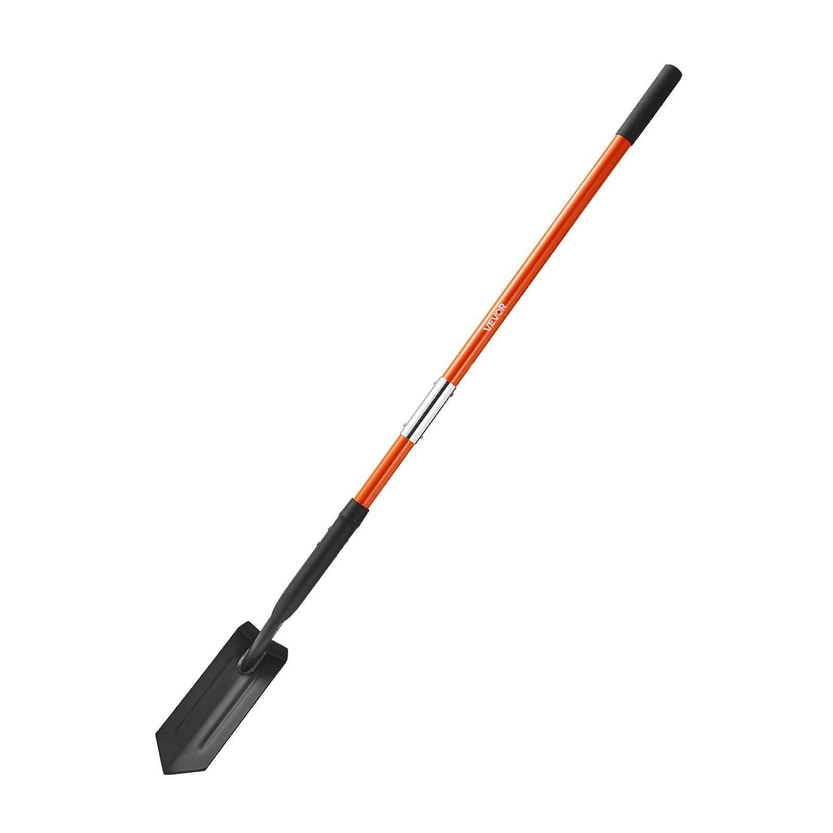 Trench Shovel, 10.4 cm Blade Heavy-Duty Trenching Shovel, Narrow Spade Trench Digger with Fiberglass Handle V952-TXBCZXBS56INV83HO001V0