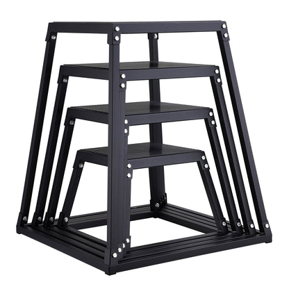Plyometric Jump Boxes, 12/18/24/30 Inch Plyo Box, Platform and Jumping Agility Box, Anti-Slip Fitness V952-TXTD12YC18YCO57NNV0