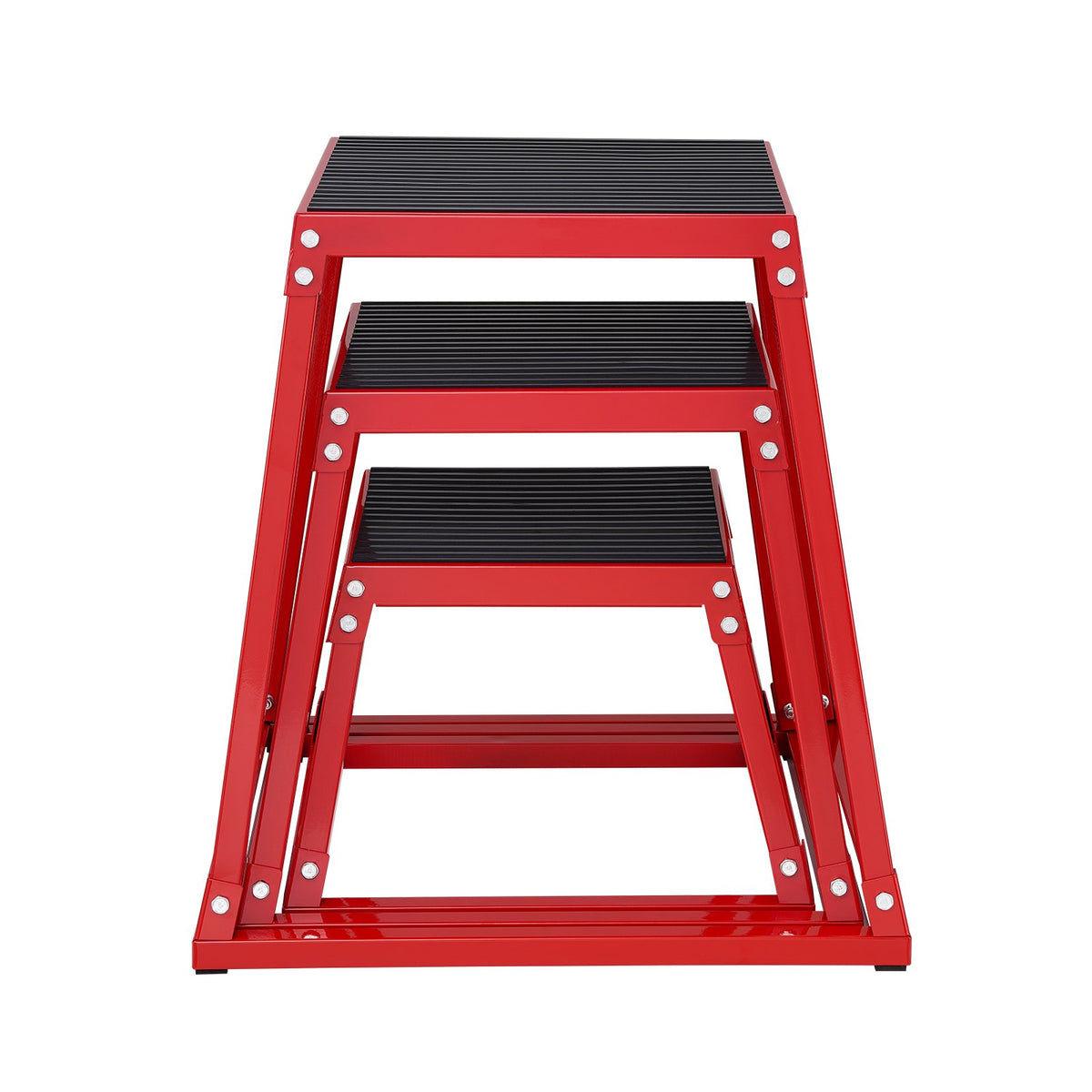 Plyometric Jump Boxes, 12/18/24 Inch Plyo Box, Platform and Jumping Agility Box, Anti-Slip Fitness Exercise V952-TXTD12YC18YCTKAZTV0