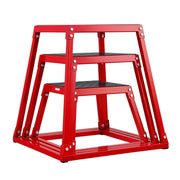 Plyometric Jump Boxes, 12/18/24 Inch Plyo Box, Platform and Jumping Agility Box, Anti-Slip Fitness Exercise V952-TXTD12YC18YCTKAZTV0