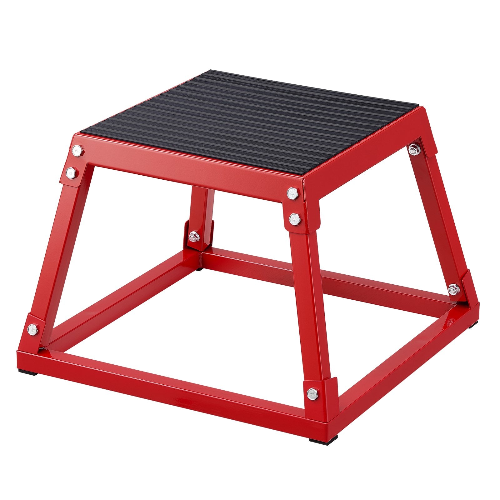 Plyometric Jump Box, 12 Inch Plyo Box, Steel Plyometric Platform and Jumping Agility Box, Anti-Slip Fitness V952-TXTD12YCGTHSLFMPHV0