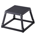 Plyometric Jump Box, 12 Inch Plyo Box, Steel Plyometric Platform and Jumping Agility Box, Anti-Slip Fitness V952-TXTD12YCGTHSPEBZRV0