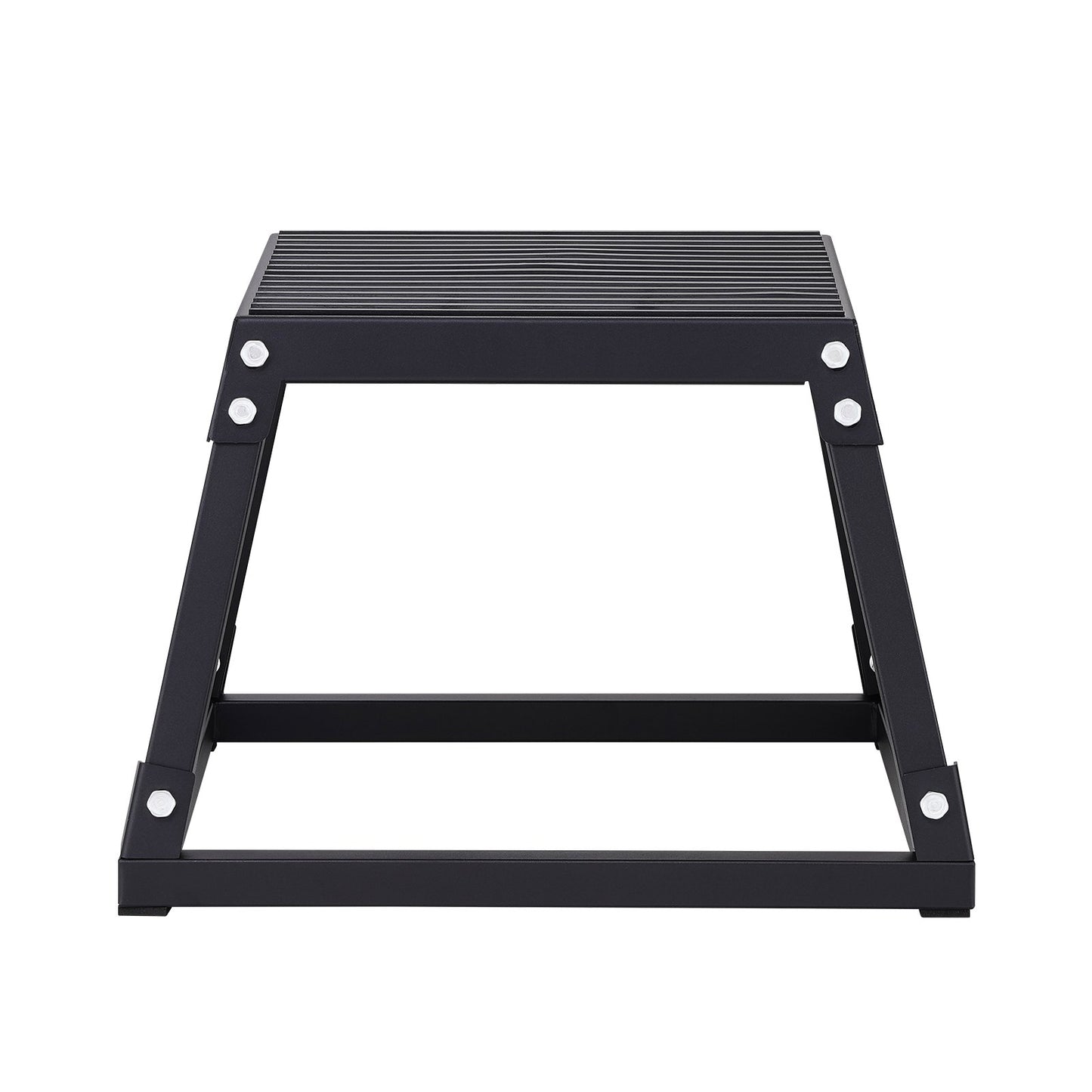 Plyometric Jump Box, 12 Inch Plyo Box, Steel Plyometric Platform and Jumping Agility Box, Anti-Slip Fitness V952-TXTD12YCGTHSPEBZRV0
