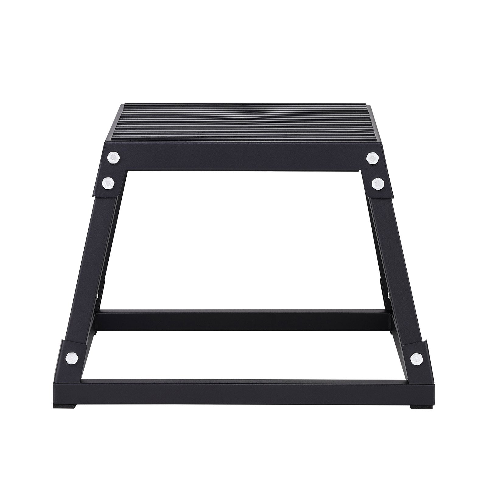 Plyometric Jump Box, 12 Inch Plyo Box, Steel Plyometric Platform and Jumping Agility Box, Anti-Slip Fitness V952-TXTD12YCGTHSPEBZRV0