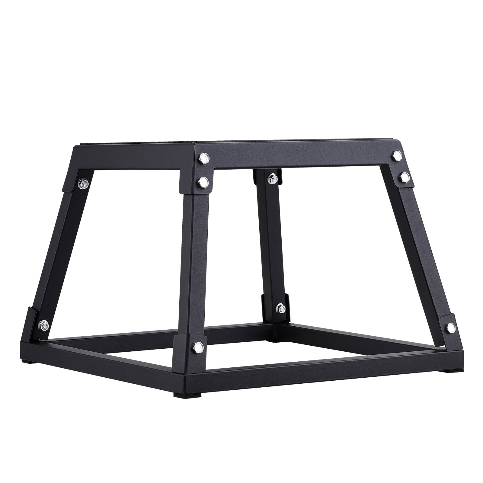Plyometric Jump Box, 12 Inch Plyo Box, Steel Plyometric Platform and Jumping Agility Box, Anti-Slip Fitness V952-TXTD12YCGTHSPEBZRV0