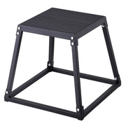 Plyometric Jump Box, 18 Inch Plyo Box, Steel Plyometric Platform and Jumping Agility Box, Anti-Slip Fitness V952-TXTD18YCGTHS557XIV0