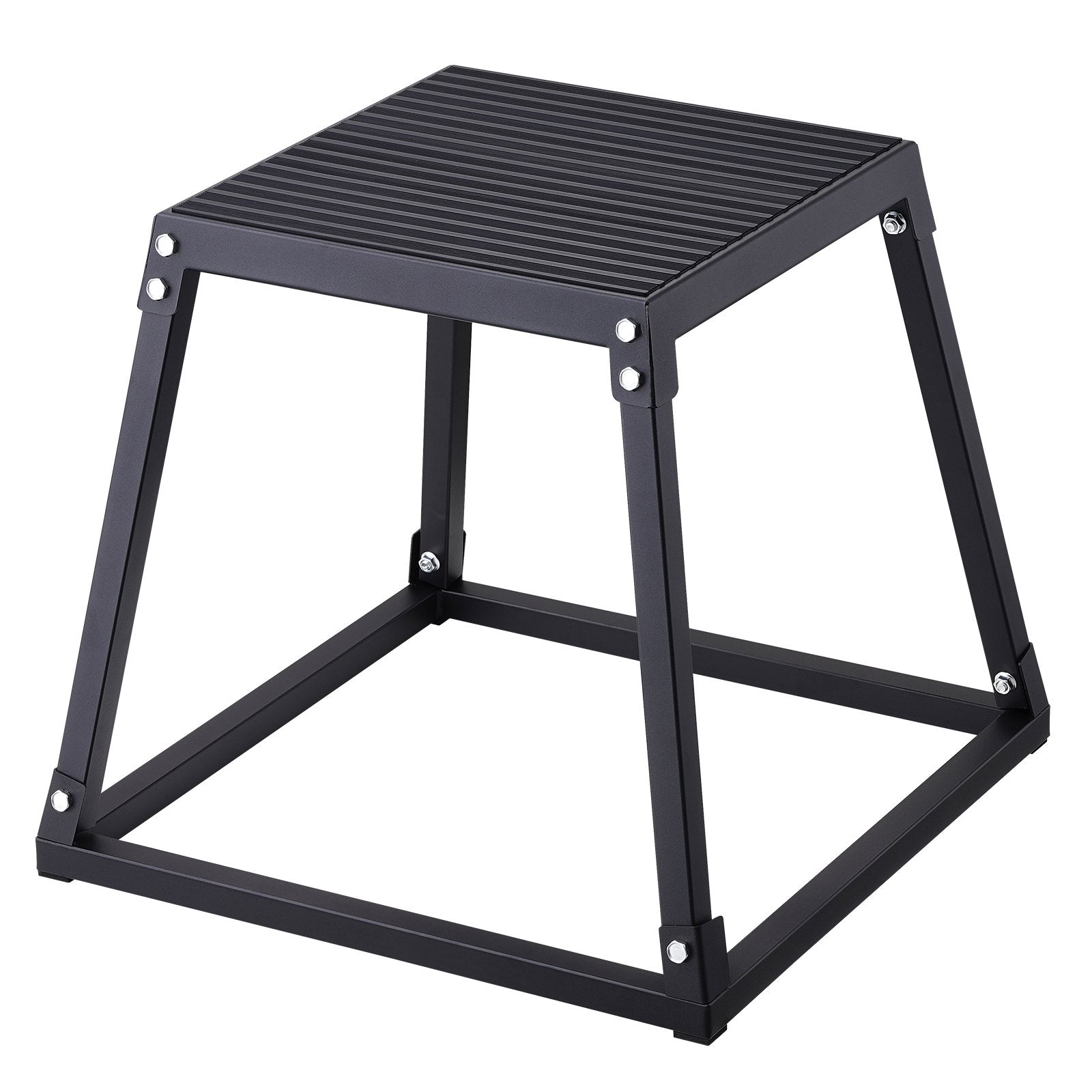 Plyometric Jump Box, 18 Inch Plyo Box, Steel Plyometric Platform and Jumping Agility Box, Anti-Slip Fitness V952-TXTD18YCGTHS557XIV0