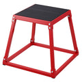 Plyometric Jump Box, 18 Inch Plyo Box, Steel Plyometric Platform and Jumping Agility Box, Anti-Slip Fitness V952-TXTD18YCGTHSGS4ASV0