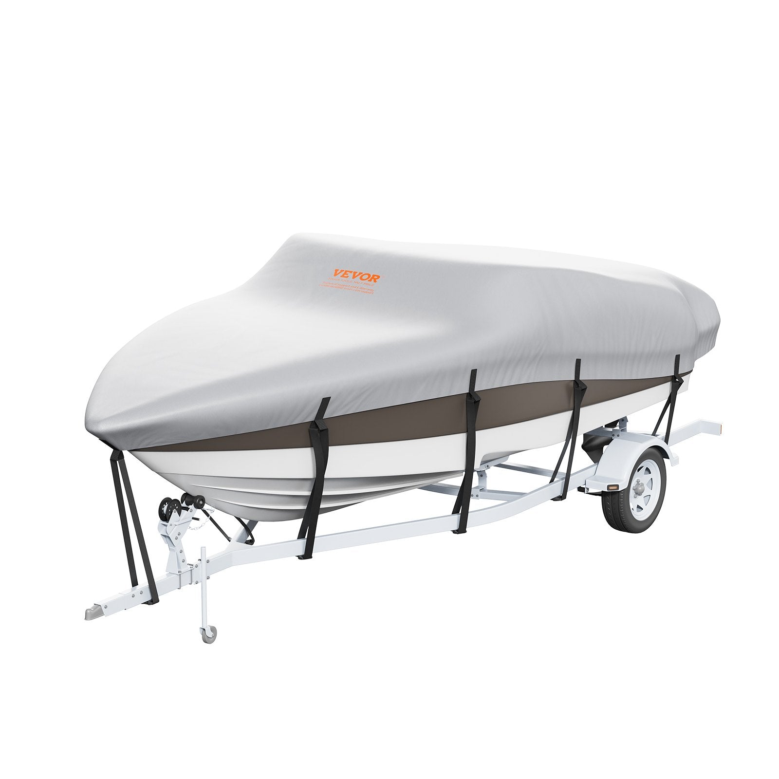Boat Cover 600D Waterproof 20-22 ft Boat Cover V-Hull Tri-Hull Runabout V952-TYCZ600D2022LARNLV0