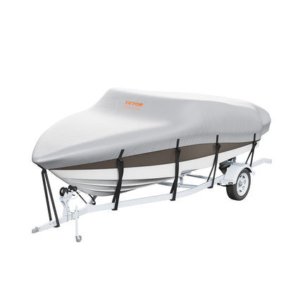 Boat Cover 600D Waterproof 20-22 ft Boat Cover V-Hull Tri-Hull Runabout V952-TYCZ600D2022LARNLV0