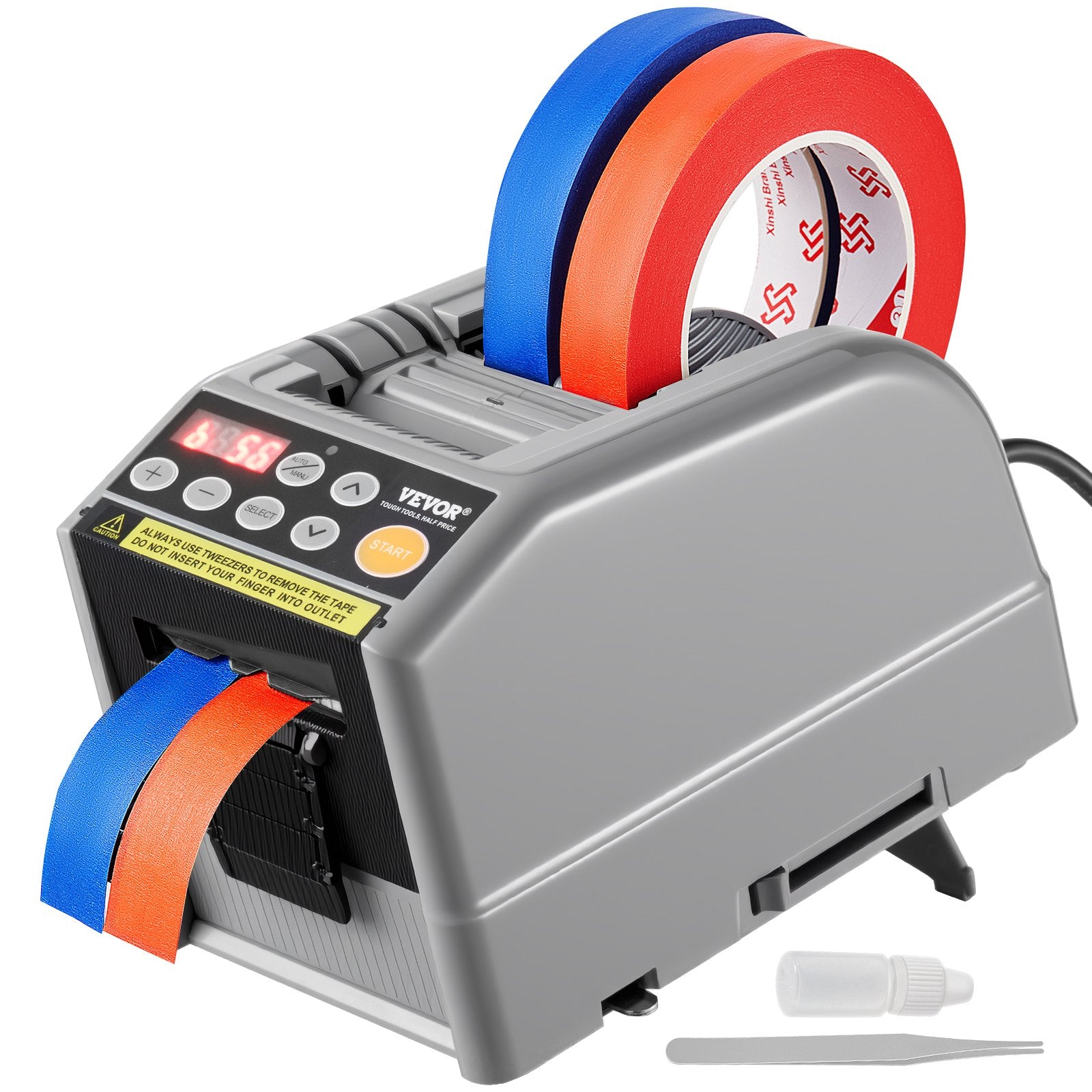 Automatic Tape Dispenser, Self-Adhesive Electric Tape Cutter, 25 W Packaging Machine, Tape Cutter, 6-60 mm V952-TYJDDDK60MMZYWC8CV3