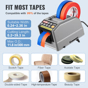 Automatic Tape Dispenser, Self-Adhesive Electric Tape Cutter, 25 W Packaging Machine, Tape Cutter, 6-60 mm V952-TYJDDDK60MMZYWC8CV3