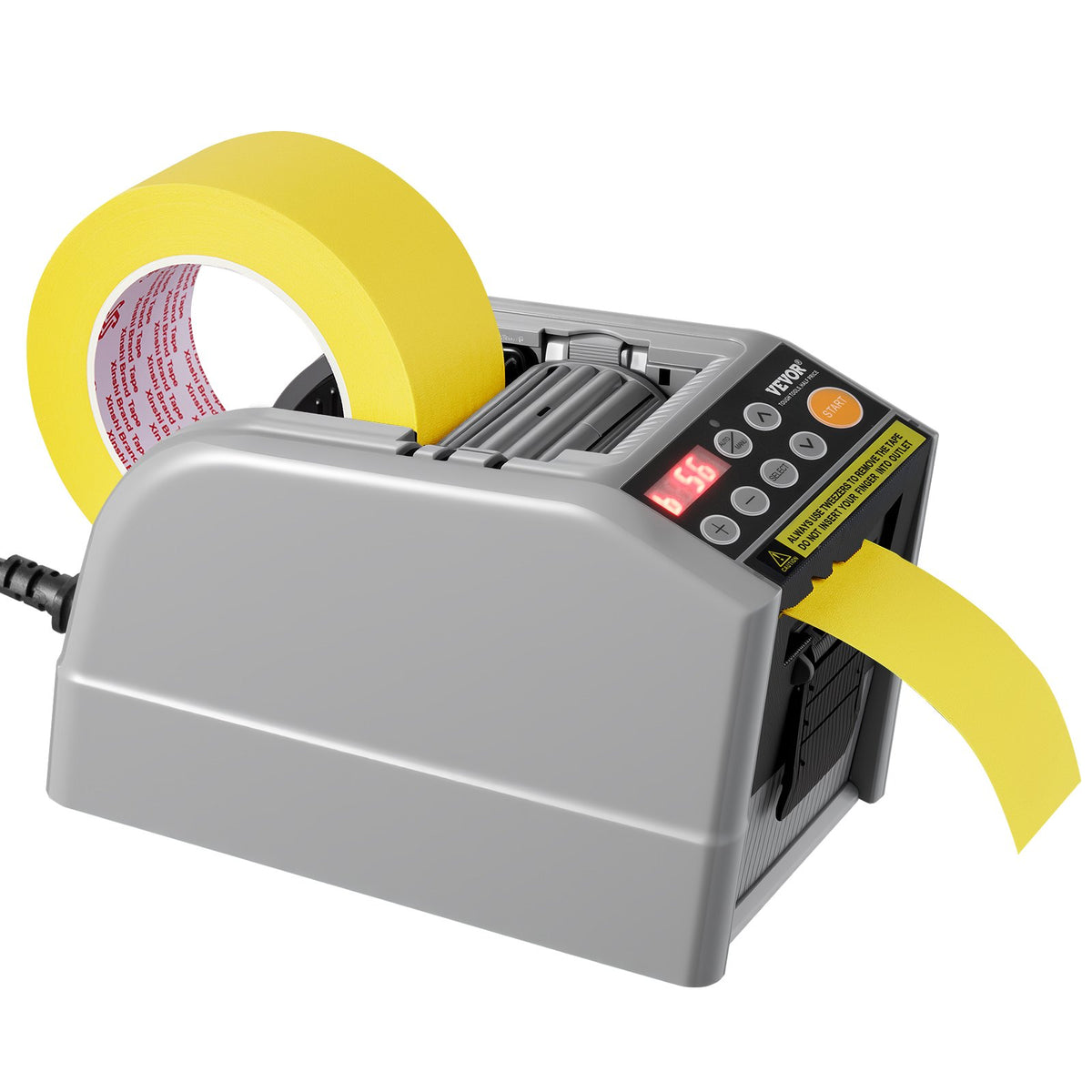 Automatic Tape Dispenser, Self-Adhesive Electric Tape Cutter, 25 W Packaging Machine, Tape Cutter, 6-60 mm V952-TYJDDDK60MMZYWC8CV3