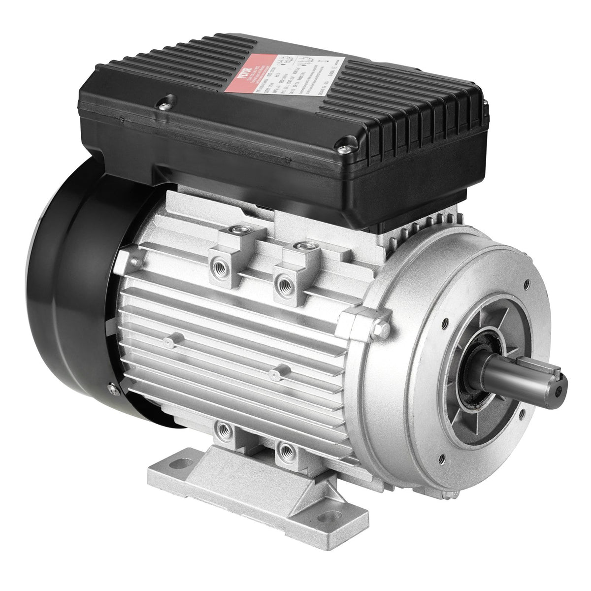0.75KW Electric Motor 1400 rpm, AC 220~240V 5.45A, 80, B34 Frame, Air Compressor Motor Single Phase, 19mm V952-TYJLIECDJ172IOHFKV7